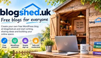 New Service - BlogShed.uk - Create a Free Blog!