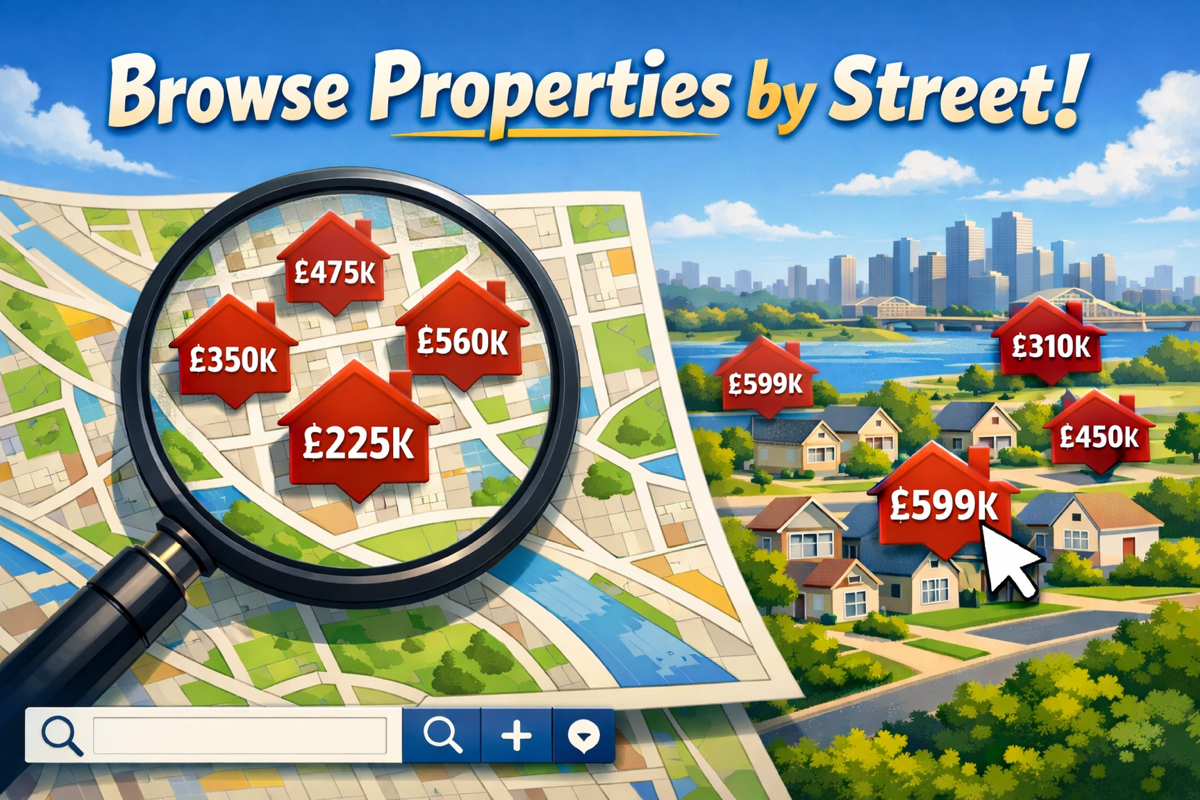Browse Property Sales on a Map